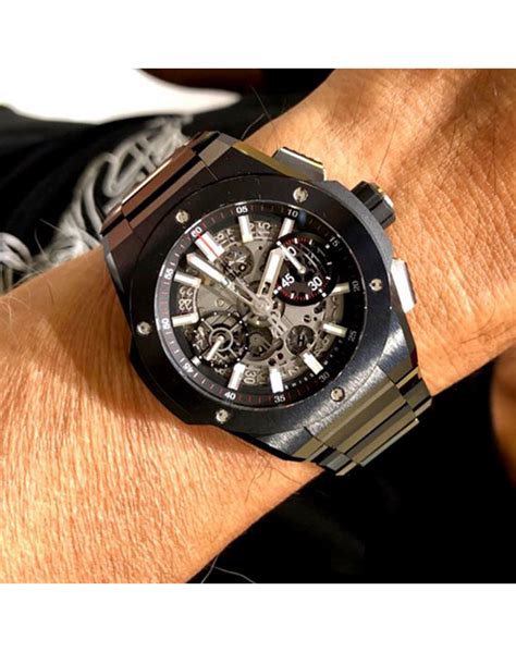 hublot tout noire|hublot big bang unico black.